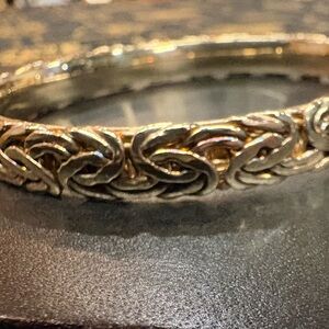 Byzantine Bangle Bracelet 8.5mm AK Turkey 18.9g